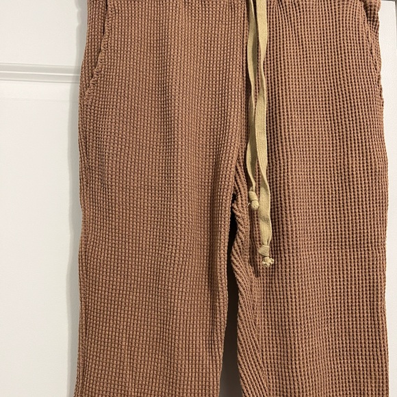 The natural waffle knit lounge pants - Picture 2 of 3